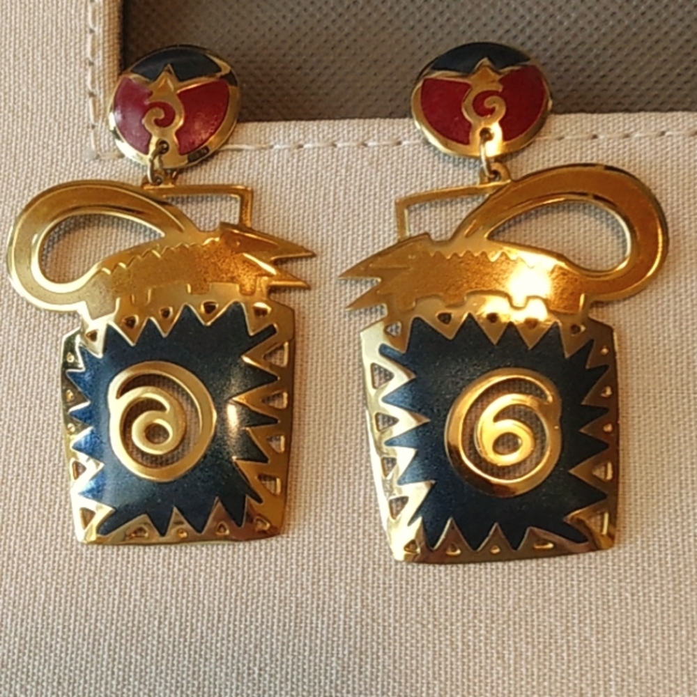 EDGAR BEREBI ALLIGATOR EARRINGS